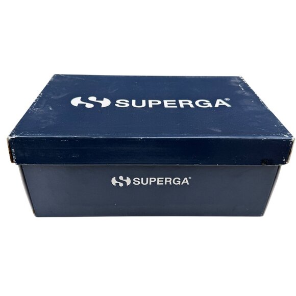 Superga Womens 2750 Cotu Nero Classic Black Canvas Sneakers Size 37 New With Box - Picture 9 of 11